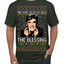 Funny Uncle Louis Classic Holiday 80s Xmas Movies Ugly Christmas Men's T-Shirt