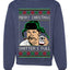 Shitter's Full Cousin Eddie Ugly Christmas Sweater Crewneck Sweatshirt