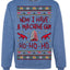 Nakatomi Christmas Party McClane Ugly Christmas Sweater Crewneck Sweatshirt