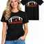 Womens Football Fan Cotton Tee Graphic We love City T Shirt