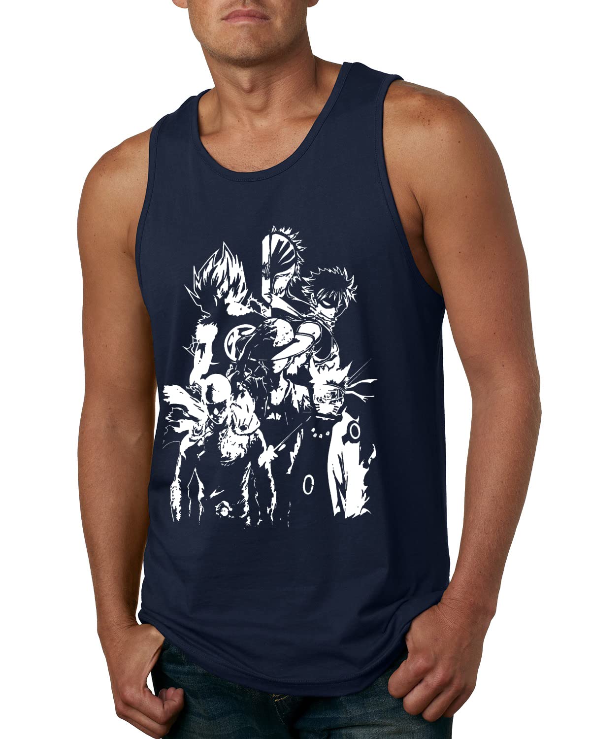 Japanese Anime Characters | Manga Lover Anime Mens Graphic Tank Top