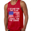 Beer Bacon Guns Freedom Funny America USA Drinking Independence Day Mens Graphic Tank Top