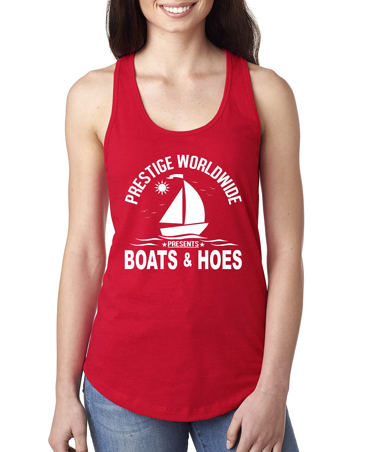 Funny Catalina Wine Mixer Island Pop Culture Ladies Racerback Tank Top