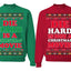 Die Hard is a Not Christmas Movie | McClane Nakatomi Matching His and Hers Couples Sweatshirt Ugly Christmas Matching Couple