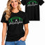 Womens Football Fan Cotton Tee Graphic We love City T Shirt