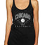 American Baseball Fan Vintage Distressed Field Sports Gift Tri-Blend Racerback Tank