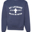 My Lifeguard Walks on Water Jesus Christ Bible Inspirational/Christian Unisex Crewneck Sweatshirt