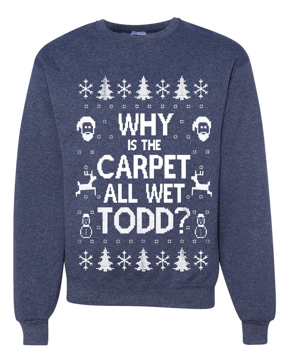 I Don't Know Margo Ugly Christmas Sweater Unisex Crewneck Sweatshirt