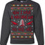 Nakatomi Christmas Party McClane Ugly Christmas Sweater Crewneck Sweatshirt