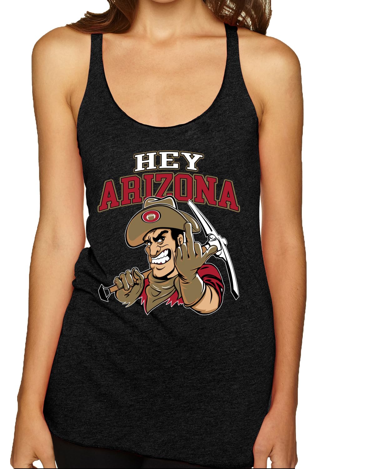 San Francisco Fan | SF Fantasy Football Sports Women's Triblend Racerback Tank
