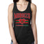 Flag Heart Soccer Fan, Women's Novelty Shirt, Game Day Gift for Her Racerback Tank Top