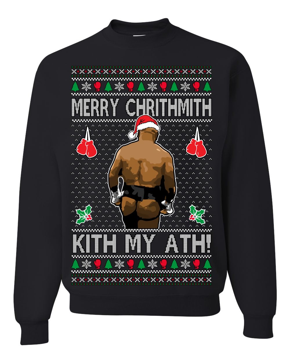 Merry Chrithmith Ugly Christmas Sweater Unisex Crewneck Graphic Sweatshirt