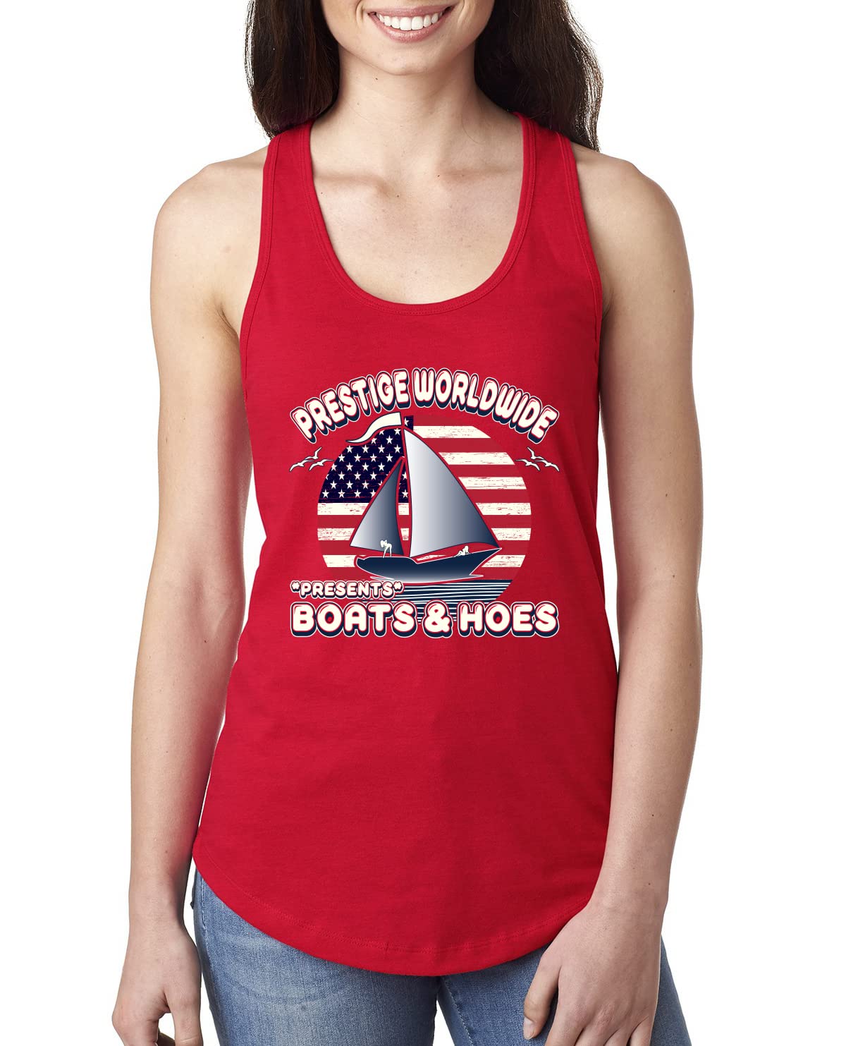 Funny Catalina Wine Mixer Island Pop Culture Ladies Racerback Tank Top