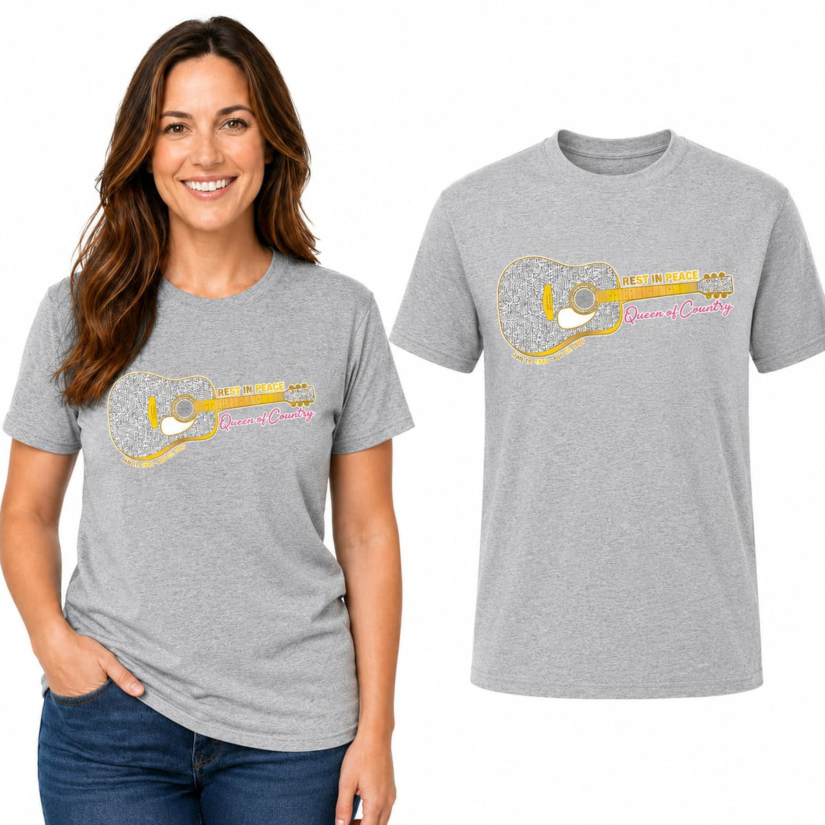 Queen of Country RIP Shirt Pop Culture Men's T-Shirt