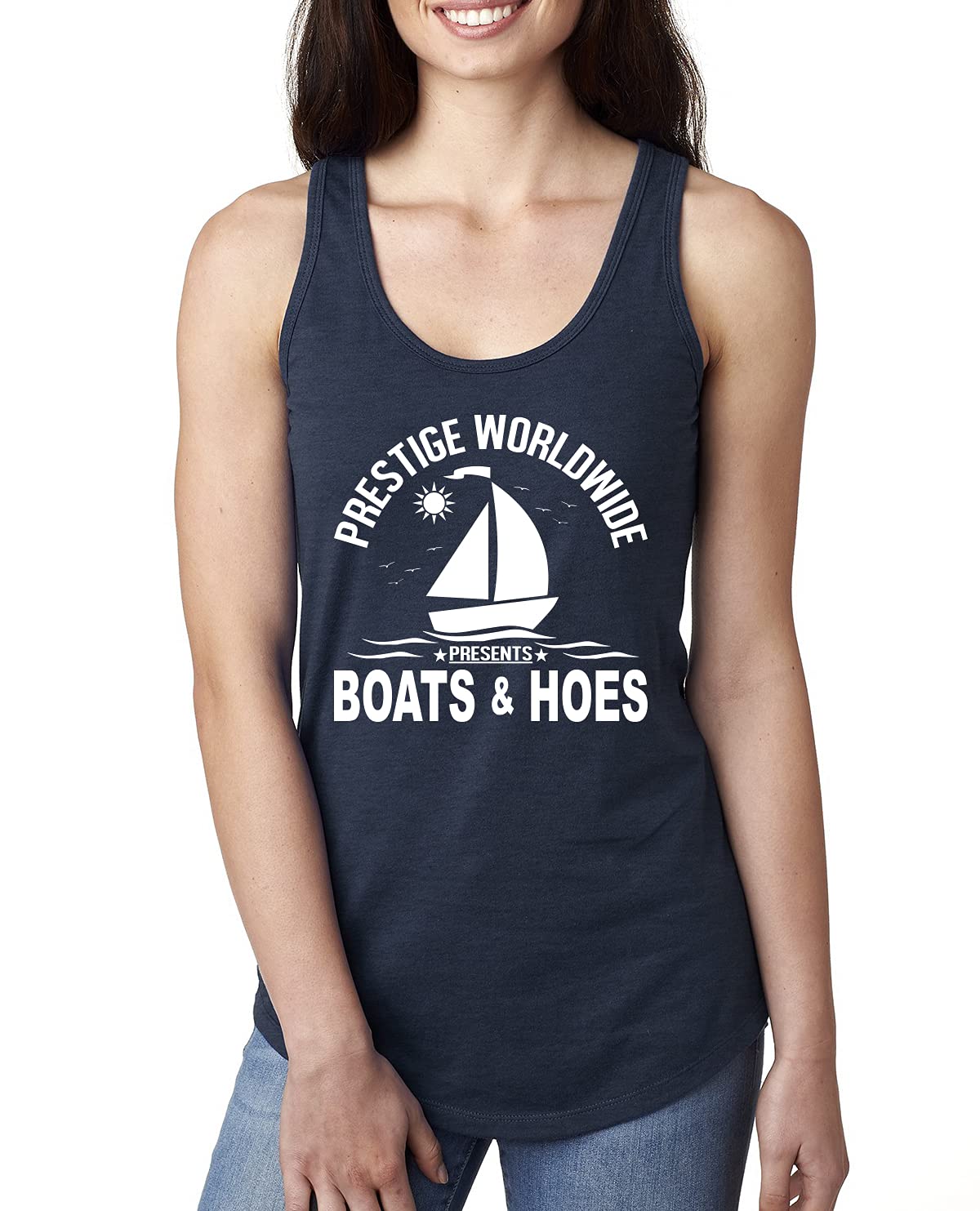 Funny Catalina Wine Mixer Island Pop Culture Ladies Racerback Tank Top