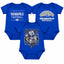 3-Pack Baby Bodysuit American Football Fan for Boys Girls Newborn Infant