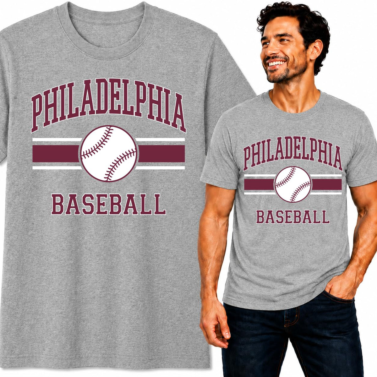 Hometown Fan Team Pride Baseball Shirt Unisex Sports Fan Baseball T-Shirt Game Day Apparel Gift