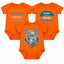 3-Pack Baby Bodysuit American Football Fan for Boys Girls Newborn Infant
