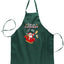 Cats for Everybody, Cute Santa Claus Ugly Christmas Sweater Ugly Christmas Butcher Graphic Apron for Kitchen BBQ Grilling Cooking