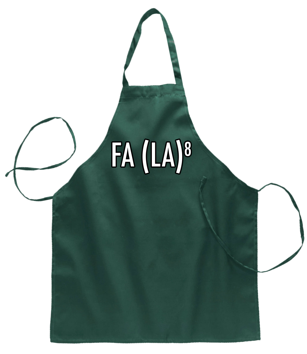 Fa La La La La Funny Scientific Notation Ugly Christmas Sweater Ugly Christmas Butcher Graphic Apron for Kitchen BBQ Grilling Cooking