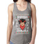Impish or Admirable Dwight Schrute Ugly Christmas Sweater Ladies Racerback Tank Top