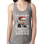 Christmas Is Cancelled Michael Scott Office Ugly Christmas Sweater Ladies Racerback Tank Top