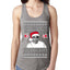 Pete All I Want For Christmas Is To Be Hung Like Pete Ugly Christmas Sweater Ladies Racerback Tank Top