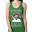 Pete All I Want For Christmas Is To Be Hung Like Pete Ugly Christmas Sweater Ladies Racerback Tank Top