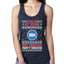 This Is My Zoom Ugly Christmas Party Sweater Ugly Christmas Sweater Ladies Racerback Tank Top