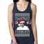Pete All I Want For Christmas Is To Be Hung Like Pete Ugly Christmas Sweater Ladies Racerback Tank Top