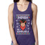 Impish or Admirable Dwight Schrute Ugly Christmas Sweater Ladies Racerback Tank Top