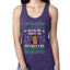 Kith Me Under The Mithletoe Funny Lips Christmas Ladies Racerback Tank Top
