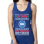 This Is My Zoom Ugly Christmas Party Sweater Ugly Christmas Sweater Ladies Racerback Tank Top