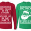 Big Nick Energy Ho Ho Ho In The Sheets Ugly Christmas Matching Couples Long Sleeve Shirt
