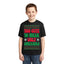 Too Cute For Ugly Sweaters Christmas Unisex Boys Girls Graphic Youth T-Shirt