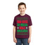 Too Cute For Ugly Sweaters Christmas Unisex Boys Girls Graphic Youth T-Shirt