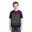 Too Cute For Ugly Sweaters Christmas Unisex Boys Girls Graphic Youth T-Shirt