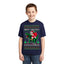 Santasaurus Dinosaur Santa Merry Christmas Christmas Unisex Boys Girls Graphic Youth T-Shirt
