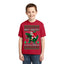 Santasaurus Dinosaur Santa Merry Christmas Christmas Unisex Boys Girls Graphic Youth T-Shirt