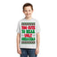 Too Cute For Ugly Sweaters Christmas Unisex Boys Girls Graphic Youth T-Shirt