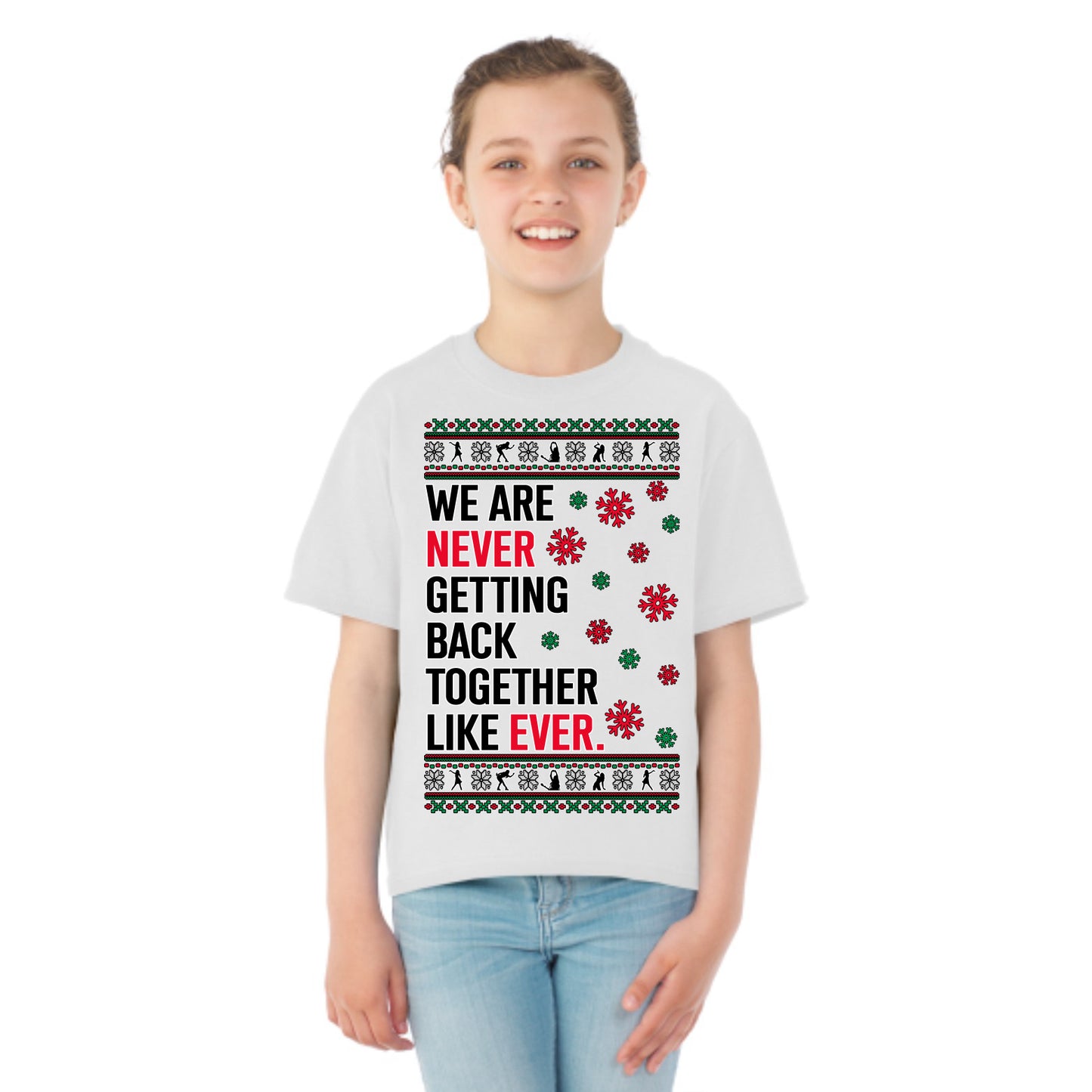 In My Era Movie Christmas Outfit Ugly Christmas Sweater Girls Graphic Youth T-Shirt