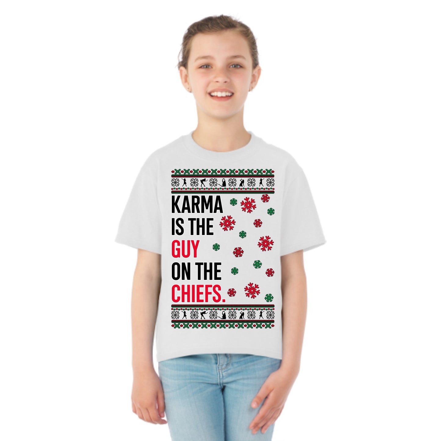 In My Era Movie Christmas Outfit Ugly Christmas Sweater Girls Graphic Youth T-Shirt