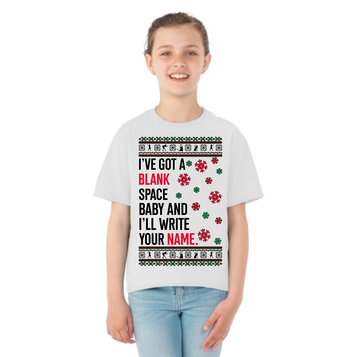 In My Era Movie Christmas Outfit Ugly Christmas Sweater Girls Graphic Youth T-Shirt