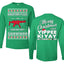 Christmas Party Survivor Nakatomi Plaza 1988 Ugly Christmas Front and Back Sweater Mens Long Sleeve Shirt