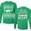 Nakatomi Plaza Christmas Party Survivor 1988 Ugly Christmas Front and Back Sweater Mens Long Sleeve Shirt