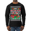 Santa Claus, Can You Do Something For Me? Ugly Christmas Sweater Mens Long Sleeve Shirt