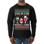 Pour Me Some Holiday Cheer Ugly Christmas Sweater Mens Long Sleeve Shirt