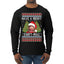 Merry Swiftmas Ugly Christmas Sweater Mens Long Sleeve Shirt