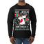 Go Jesus It's Your Birthday Ugly Christmas Sweater Mens Long Sleeve Shirt