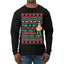 Santa Too Hot For Sweaters Shirt Ugly Christmas Sweater Mens Long Sleeve Shirt